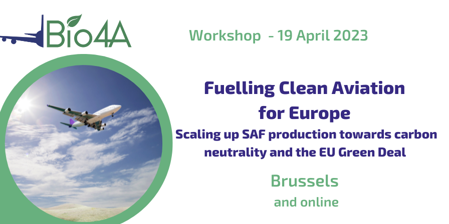 BIO4A Event: Fuelling Clean Aviation for Europe